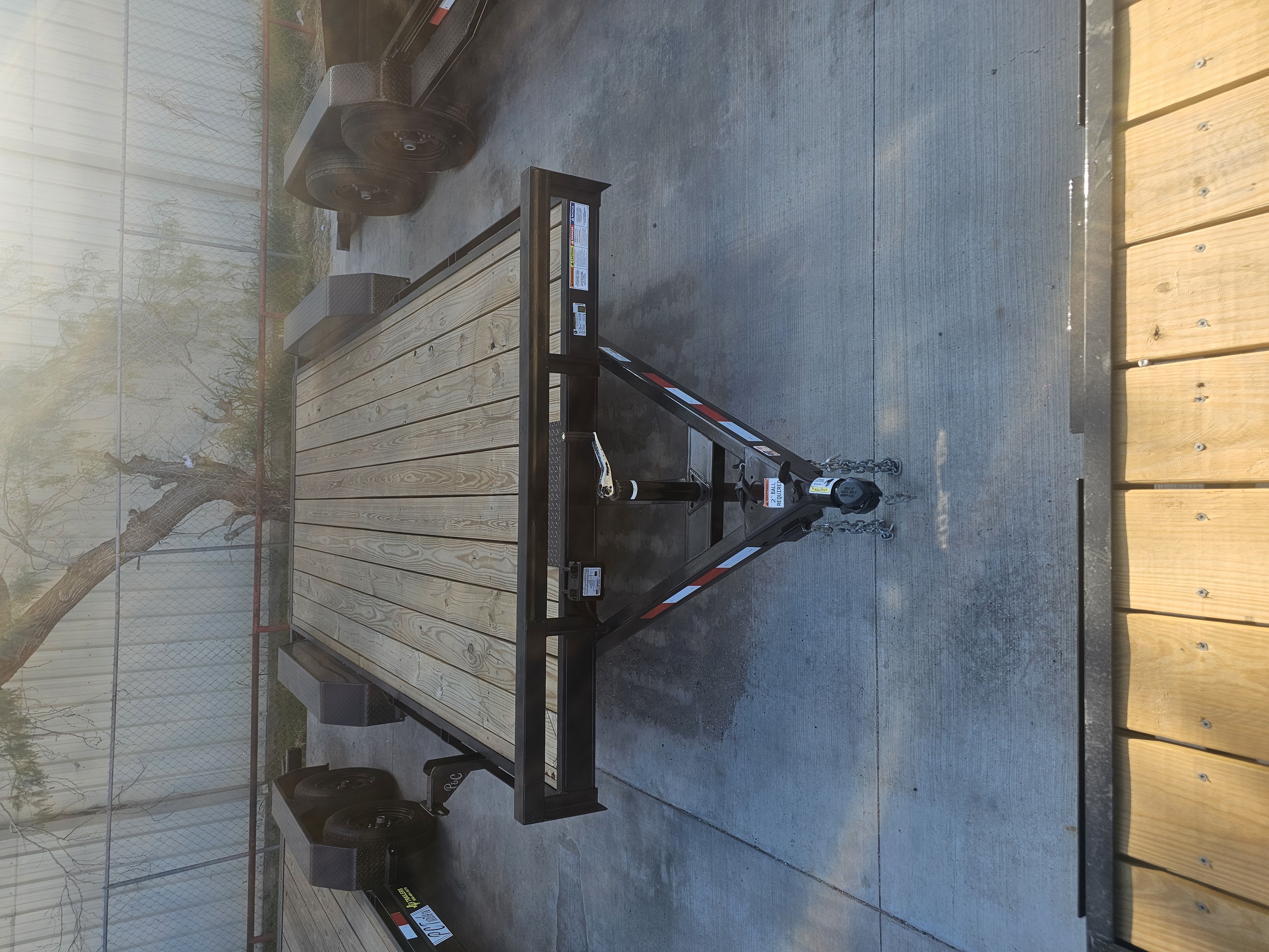 New 2025 P&C Trailers 18 Utility Trailer