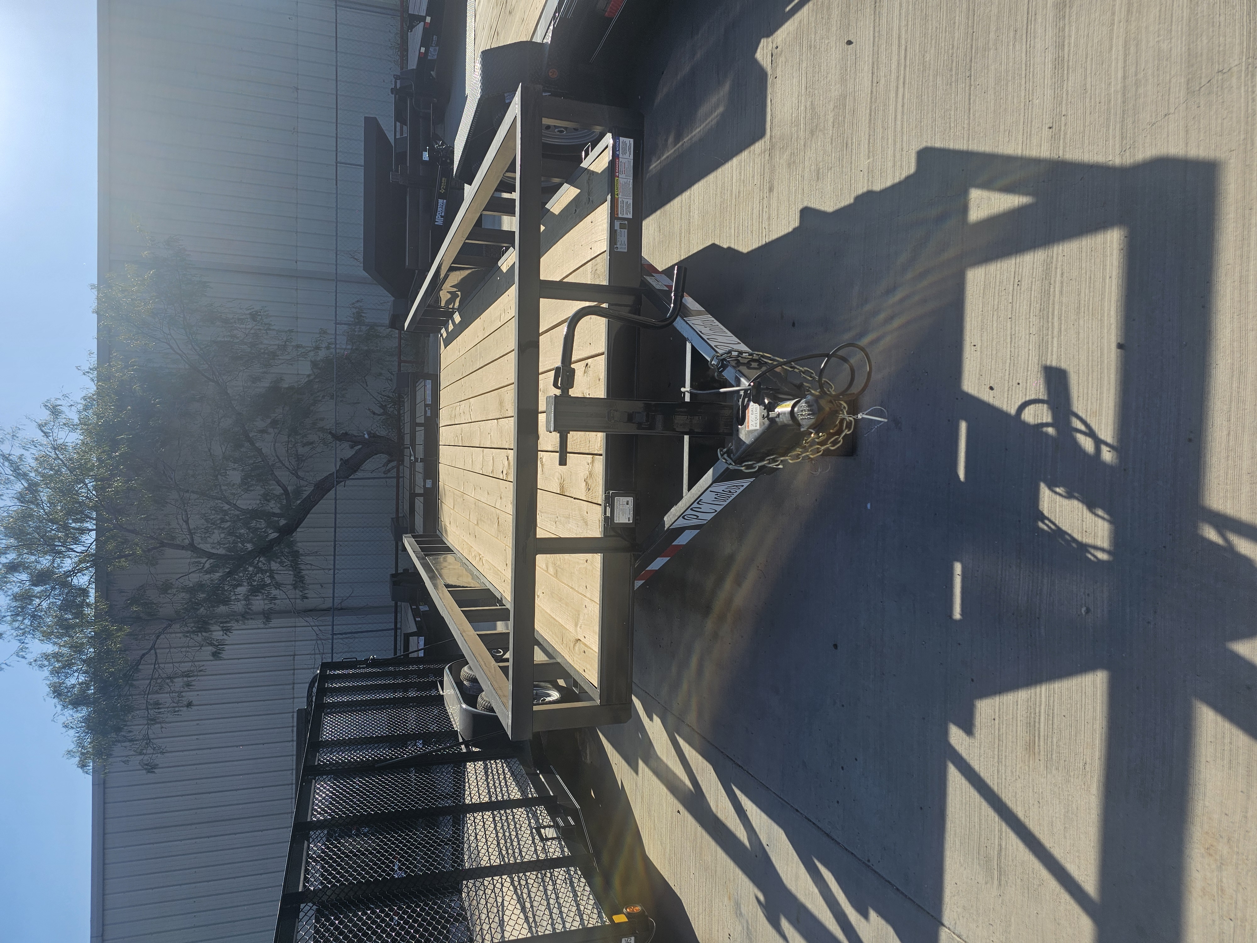 New 2025 PCT Mfg 20' Utility Trailer