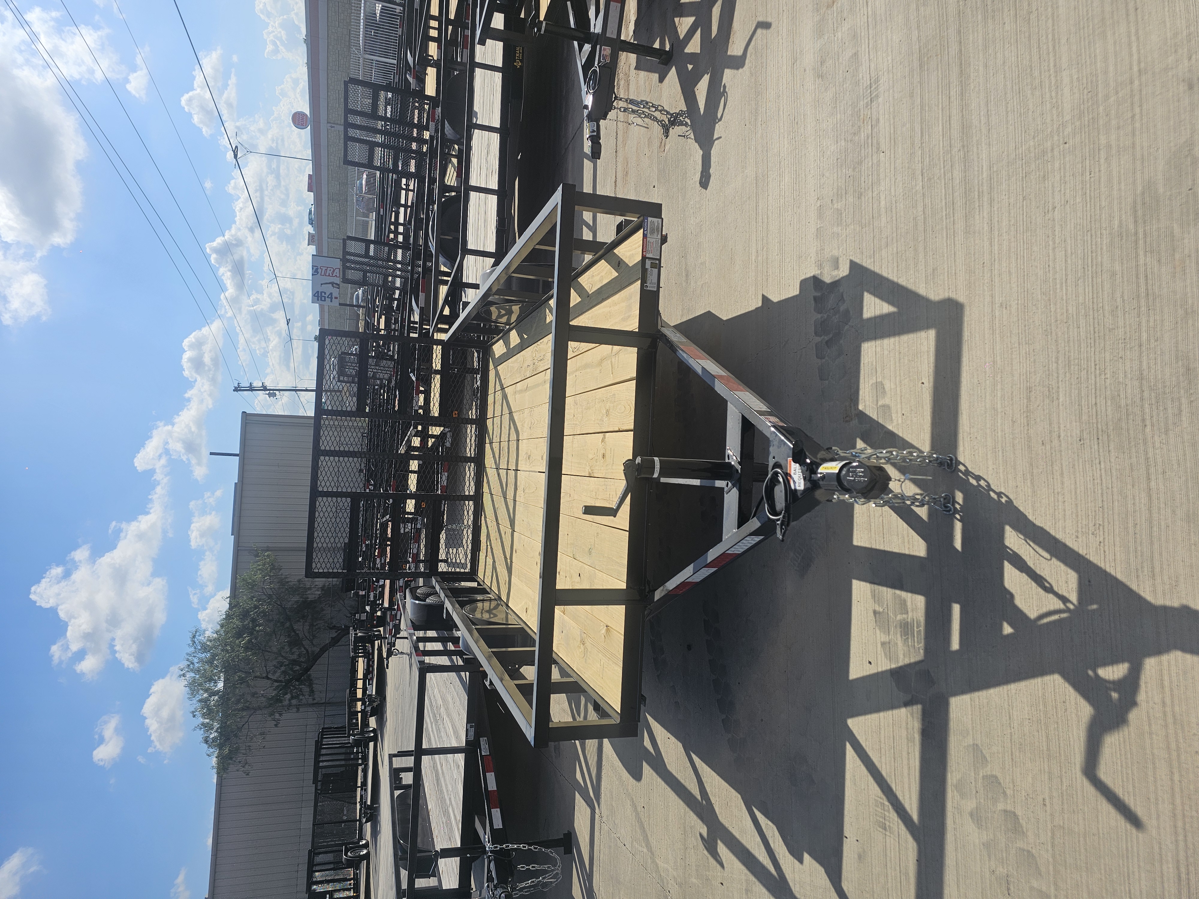 New 2025 P&C Trailers 6X12 Utility Trailer