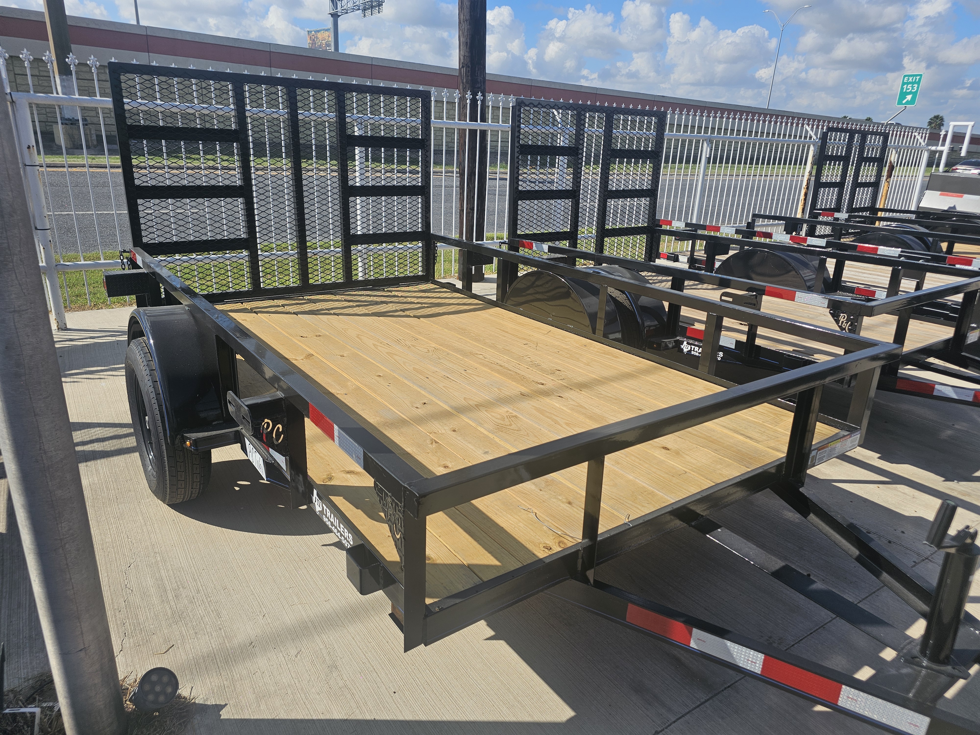 New 2025 PCT Mfg 6'X10' Utility Trailer