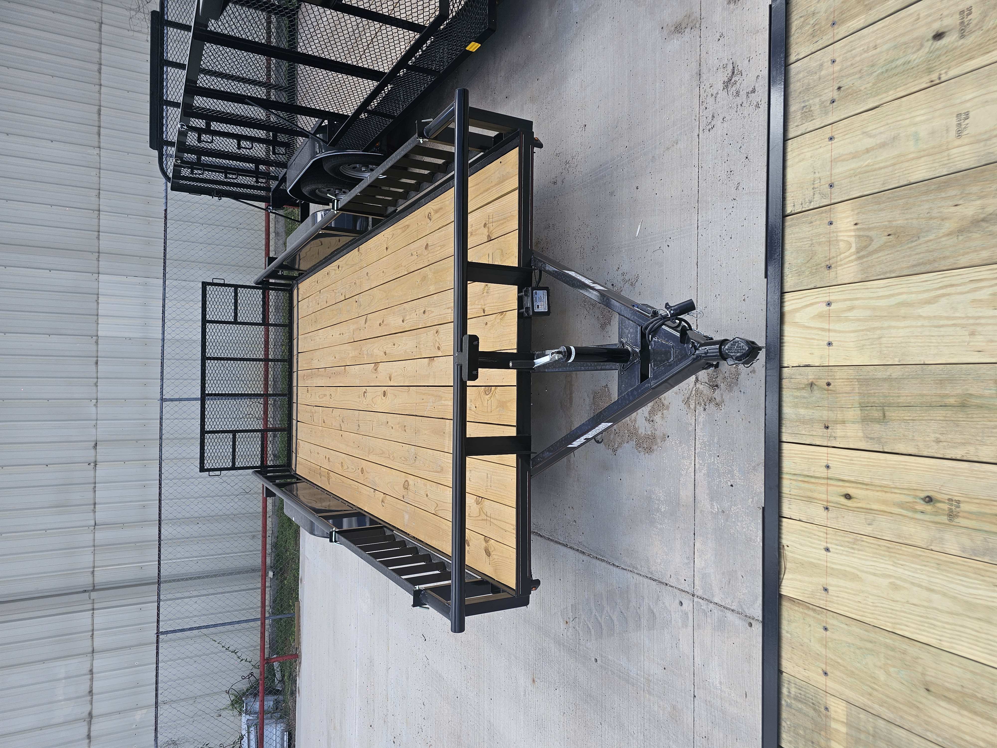 New 2026 MP Custom Trailers 83X18 Utility Trailer