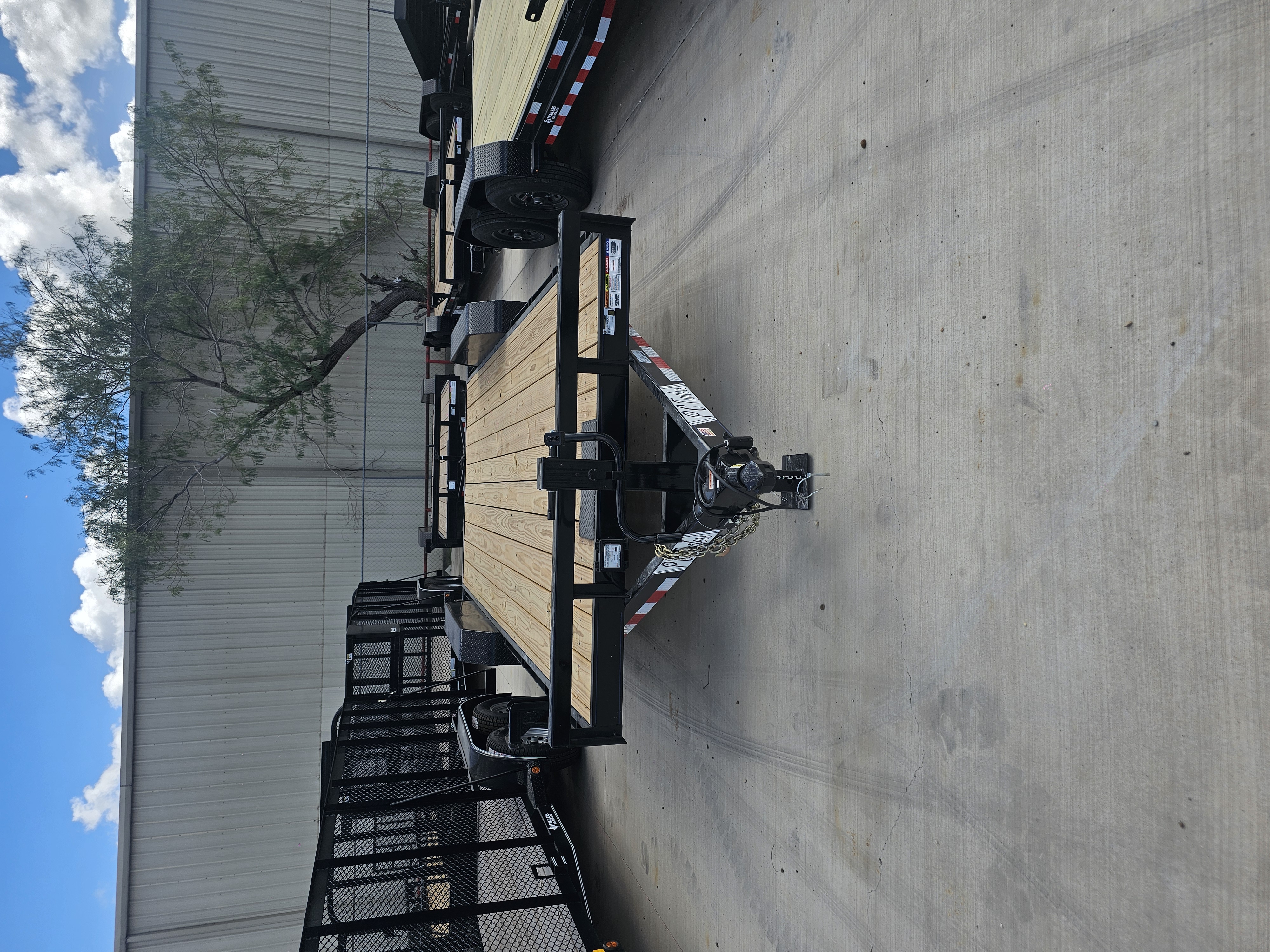New 2026 P&C Trailers 83 X20' Flatbed Trailer
