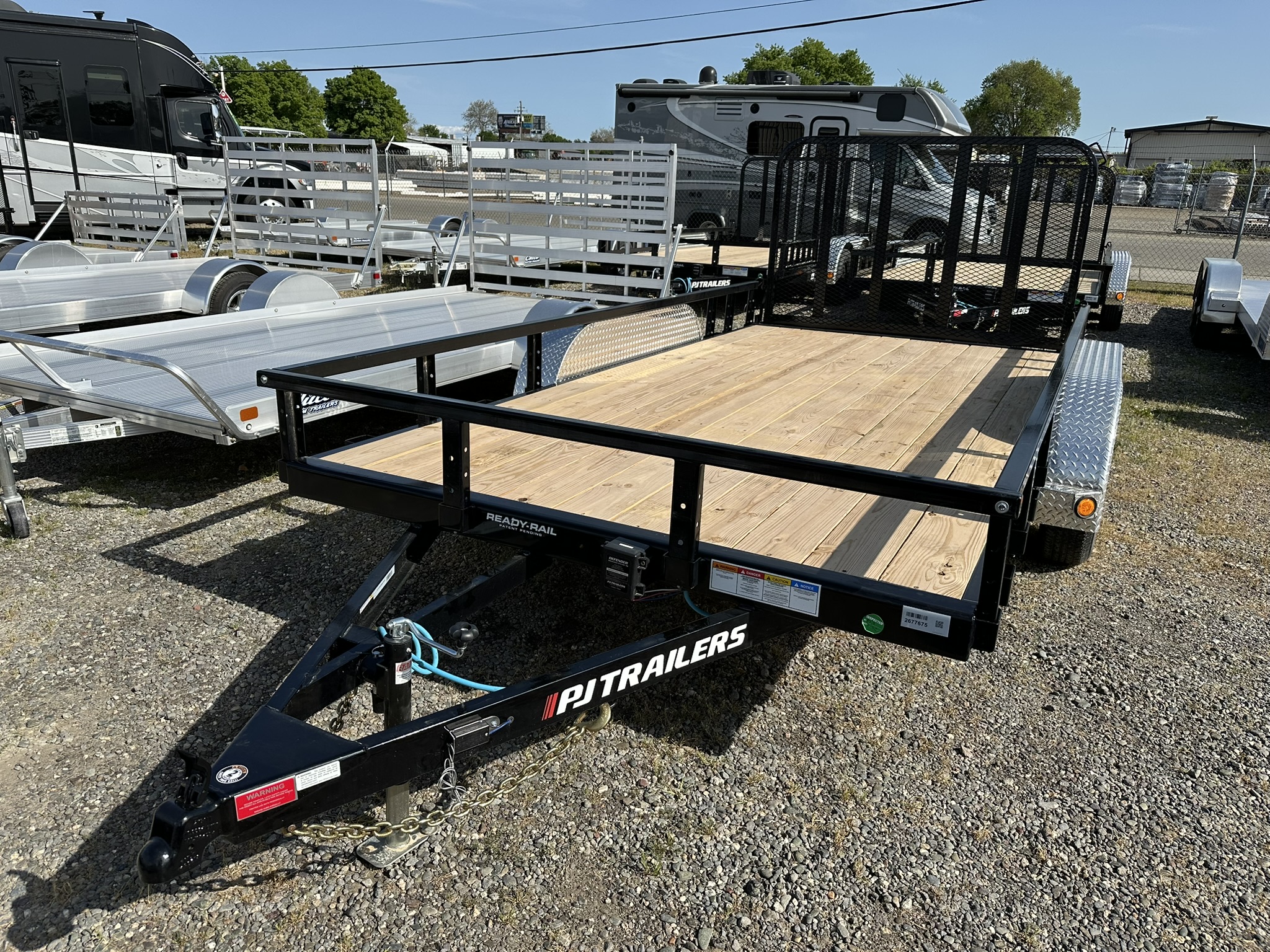 New 2025 PJ Trailers UL14 Utility Trailer