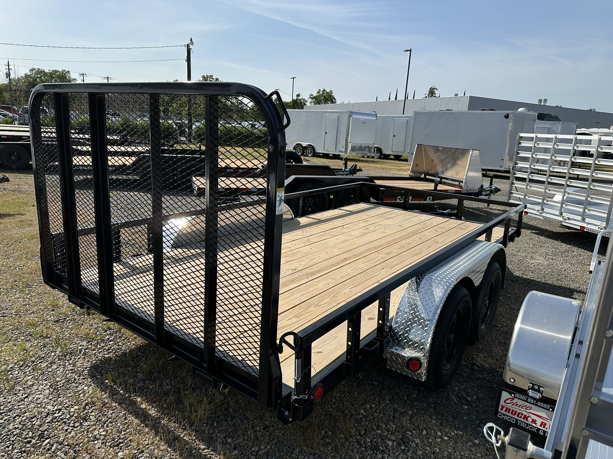 New 2025 PJ Trailers UL14 Utility Trailer