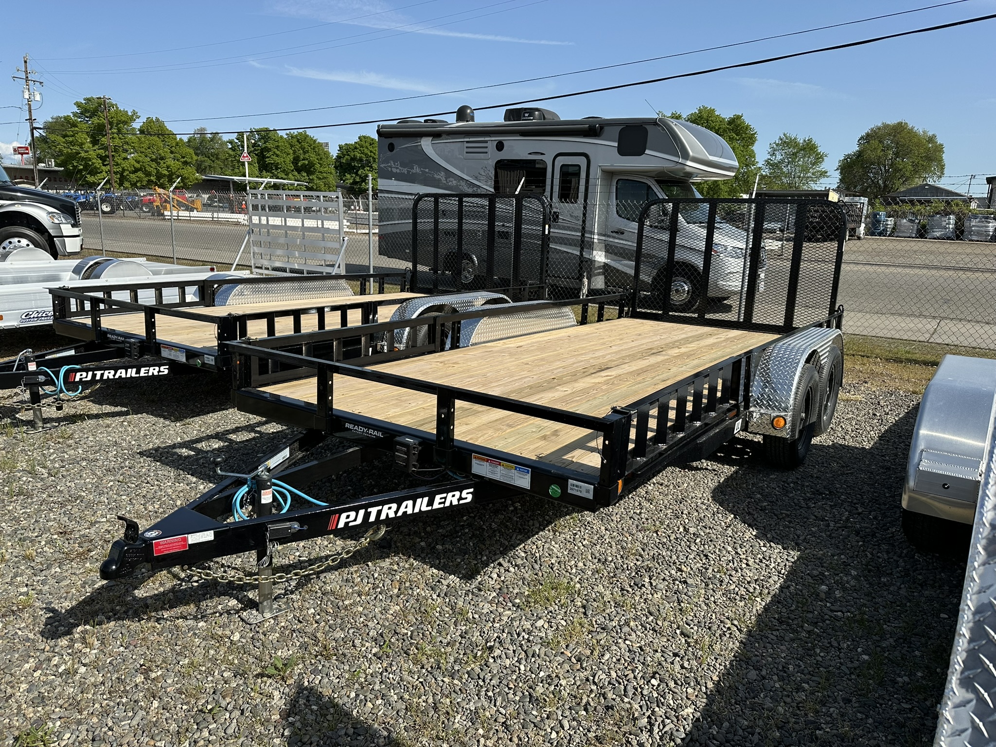 New 2025 PJ Trailers UL16 Utility Trailer
