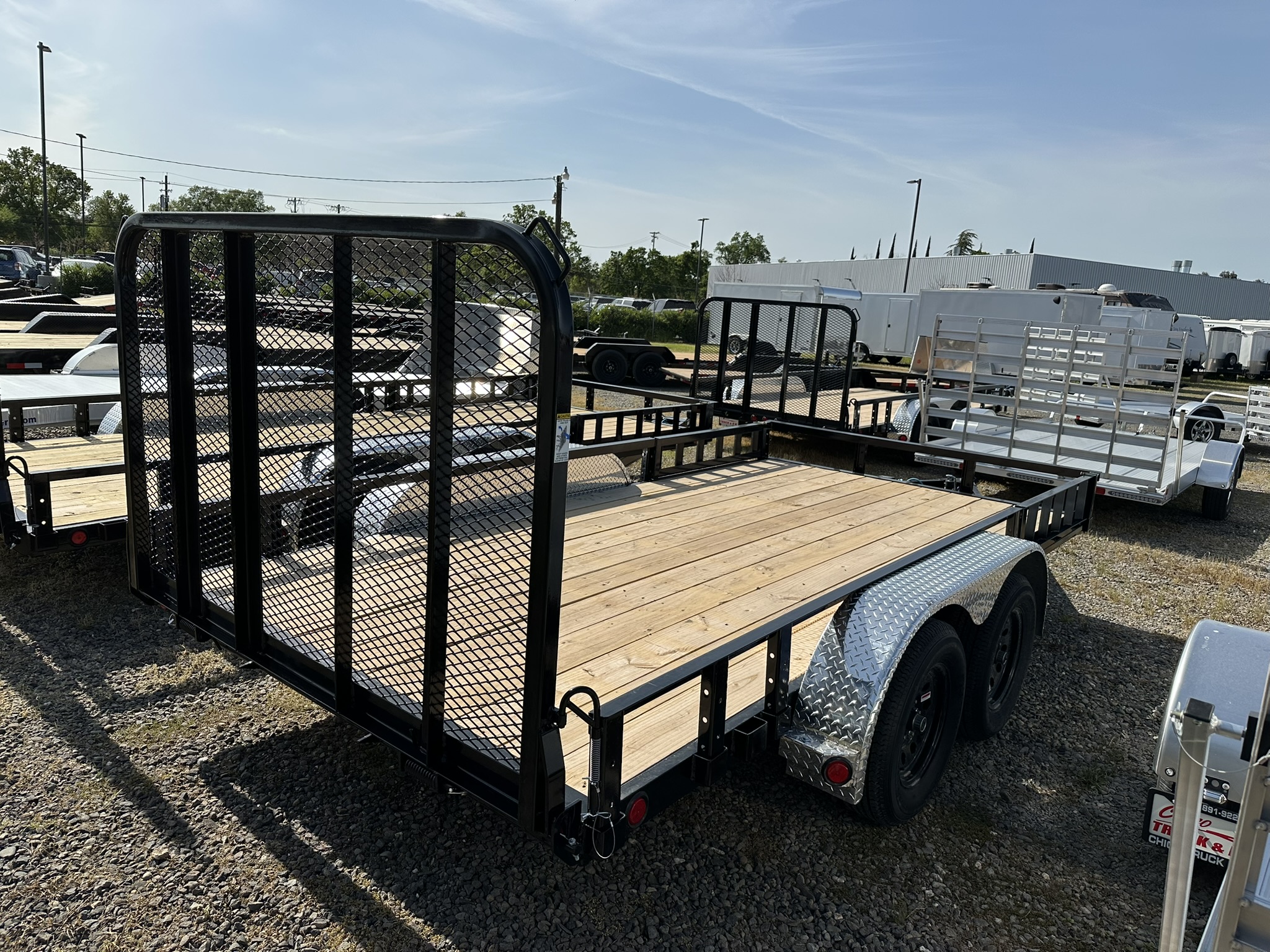 New 2025 PJ Trailers UL14 Utility Trailer