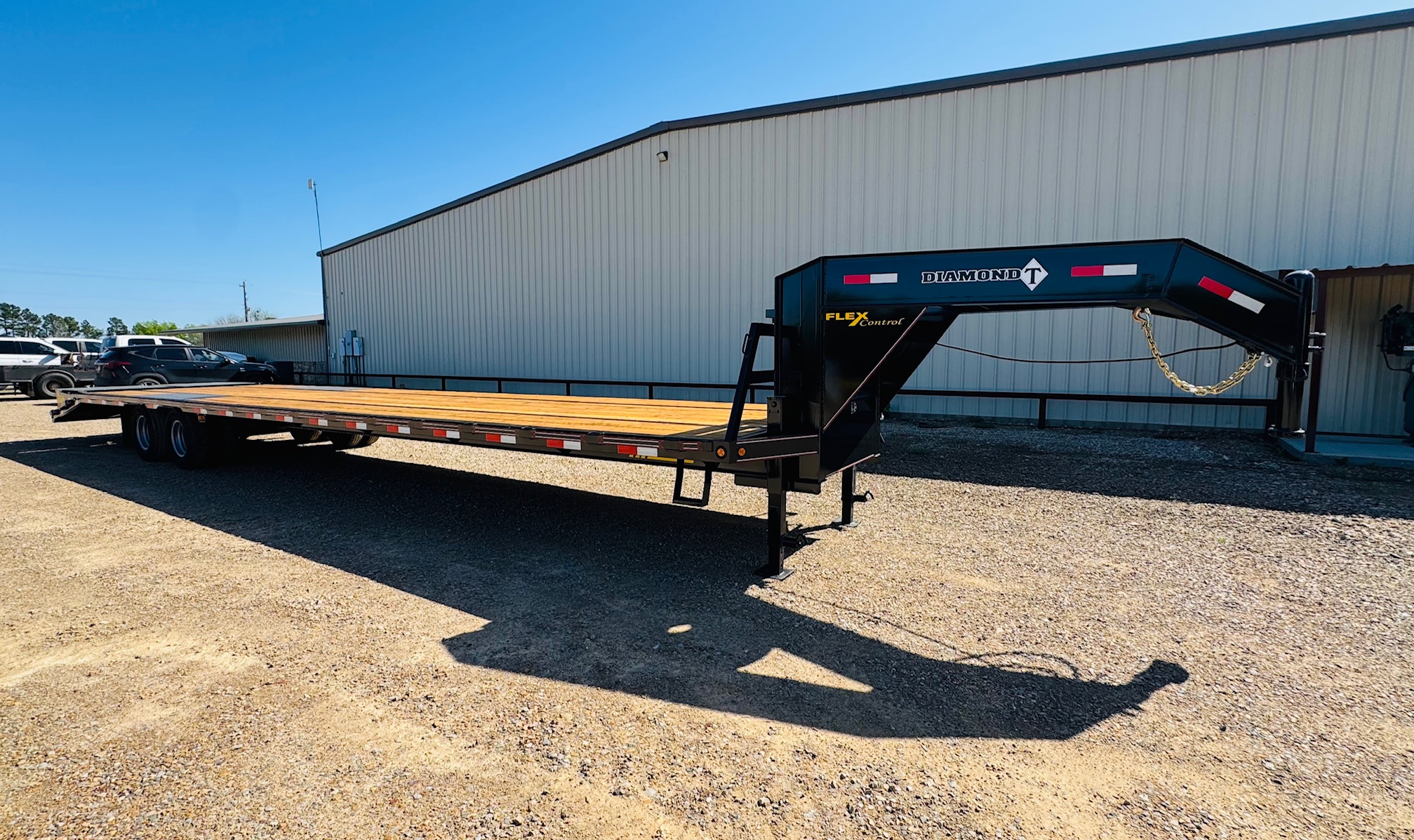 New 2025 Diamond T Trailer 102 in. x 40 ft. Dual Tandem Flatdeck GVWR 24000