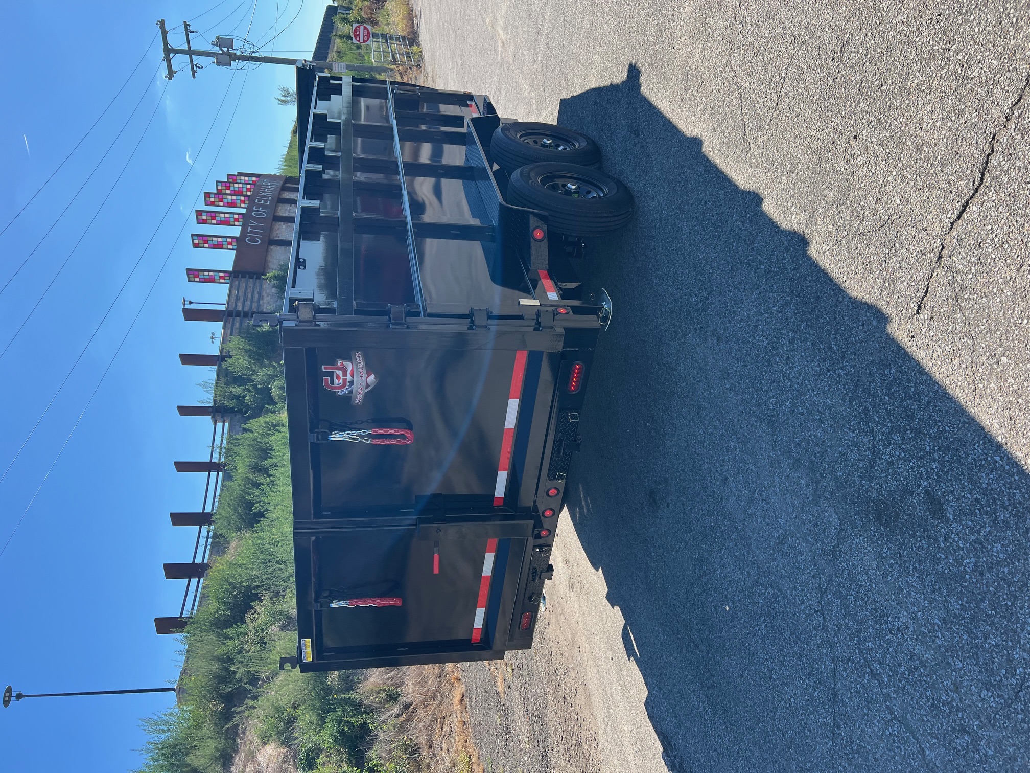 New 2026 QUALITY STEEL CJ 83X14 14k GVWR Dump Trailer 4' High Side #260179