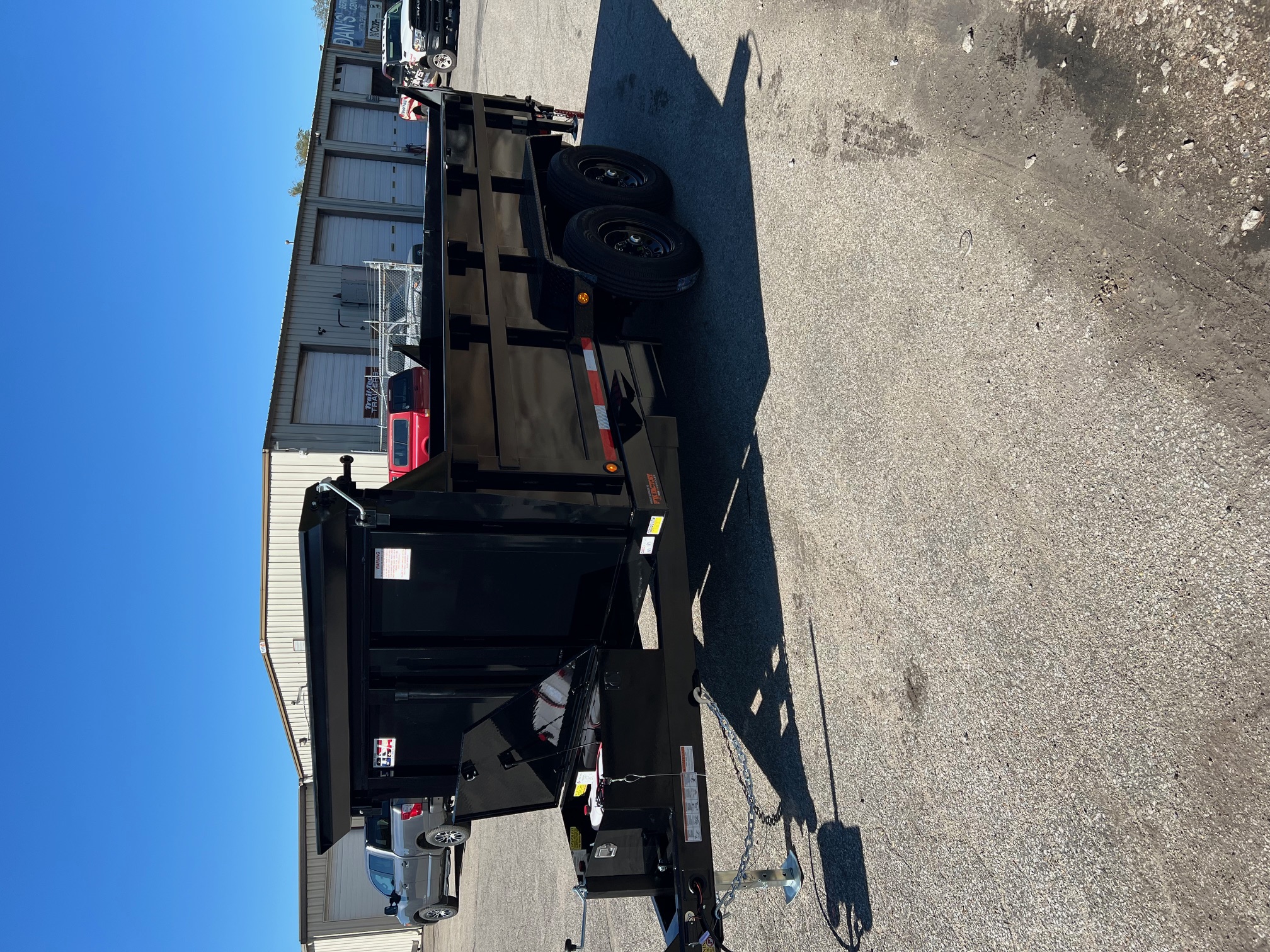 New 2026 QUALITY STEEL CJ 83X14 14k GVWR Dump Trailer #260183