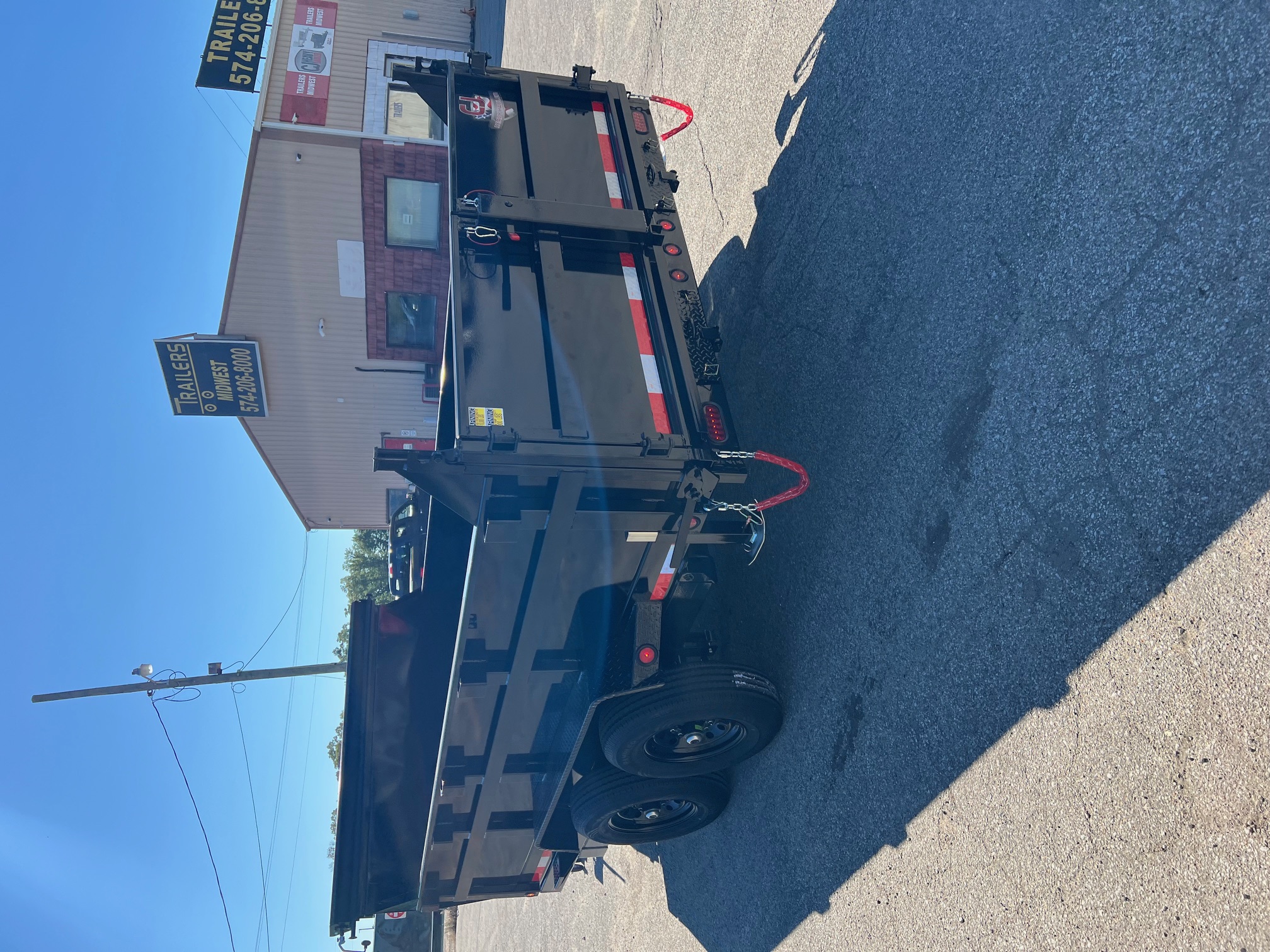 New 2026 QUALITY STEEL CJ 83X14 14k GVWR Dump Trailer #260183