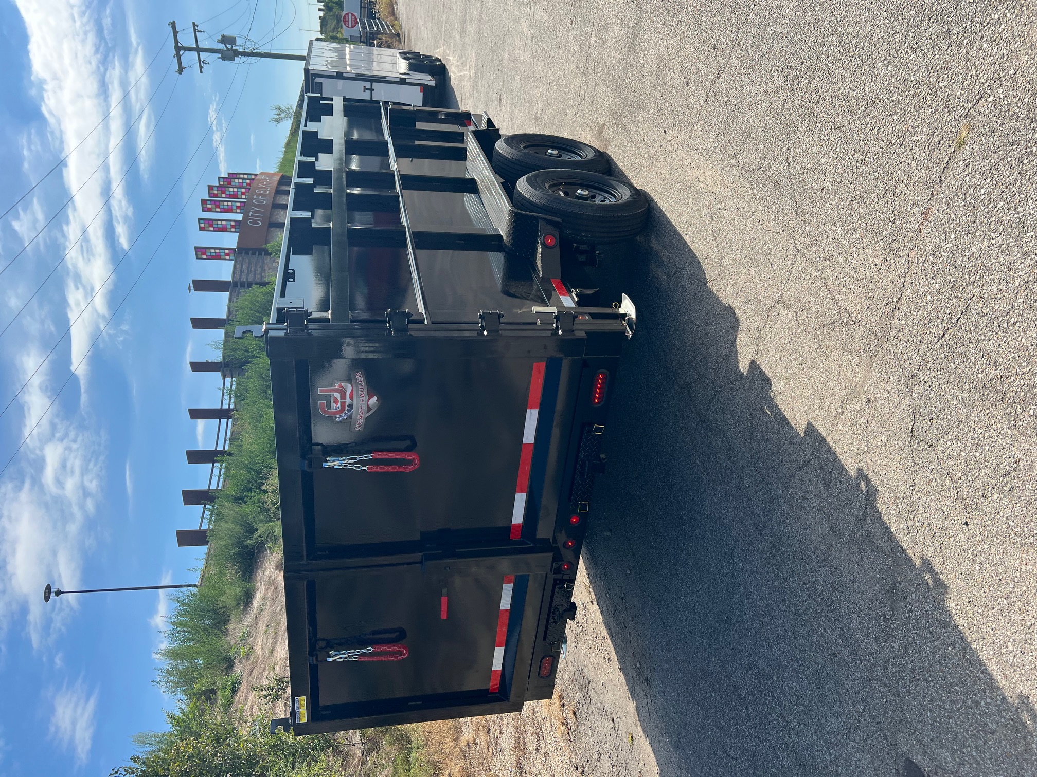 New 2026 QUALITY STEEL CJ 83X14 14k GVWR Dump Trailer 4' High Side #260180