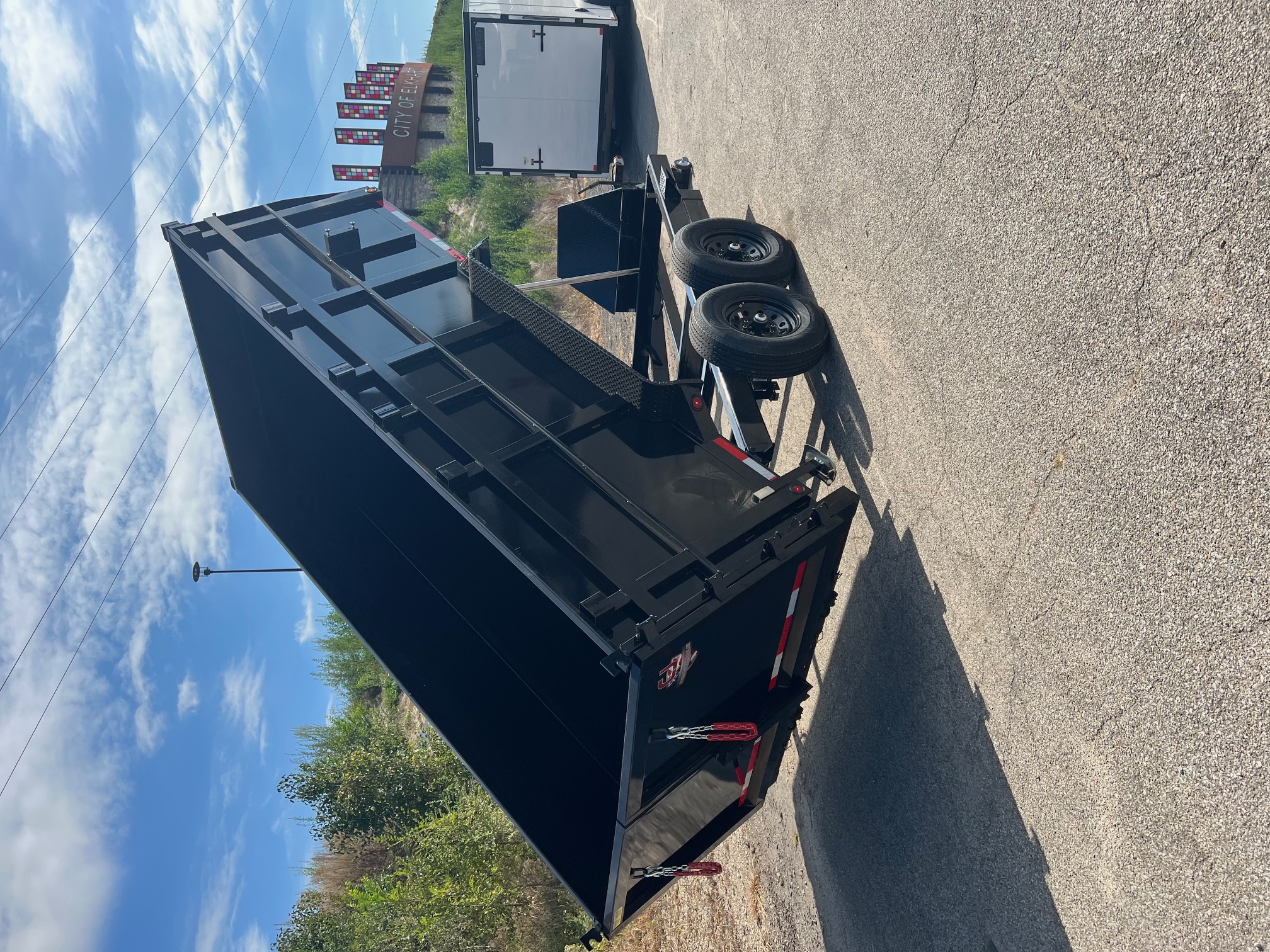 New 2026 QUALITY STEEL CJ 83X14 14k GVWR Dump Trailer 4' High Side #260180