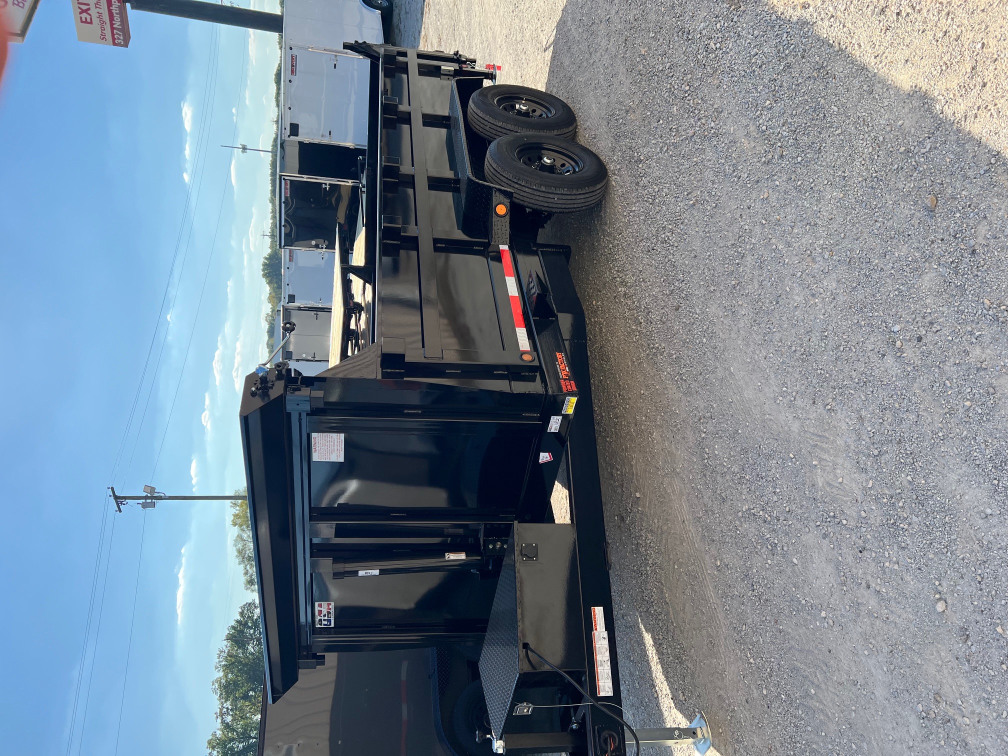 New 2026 QUALITY STEEL CJ 83X14 14k GVWR Dump Trailer #260182