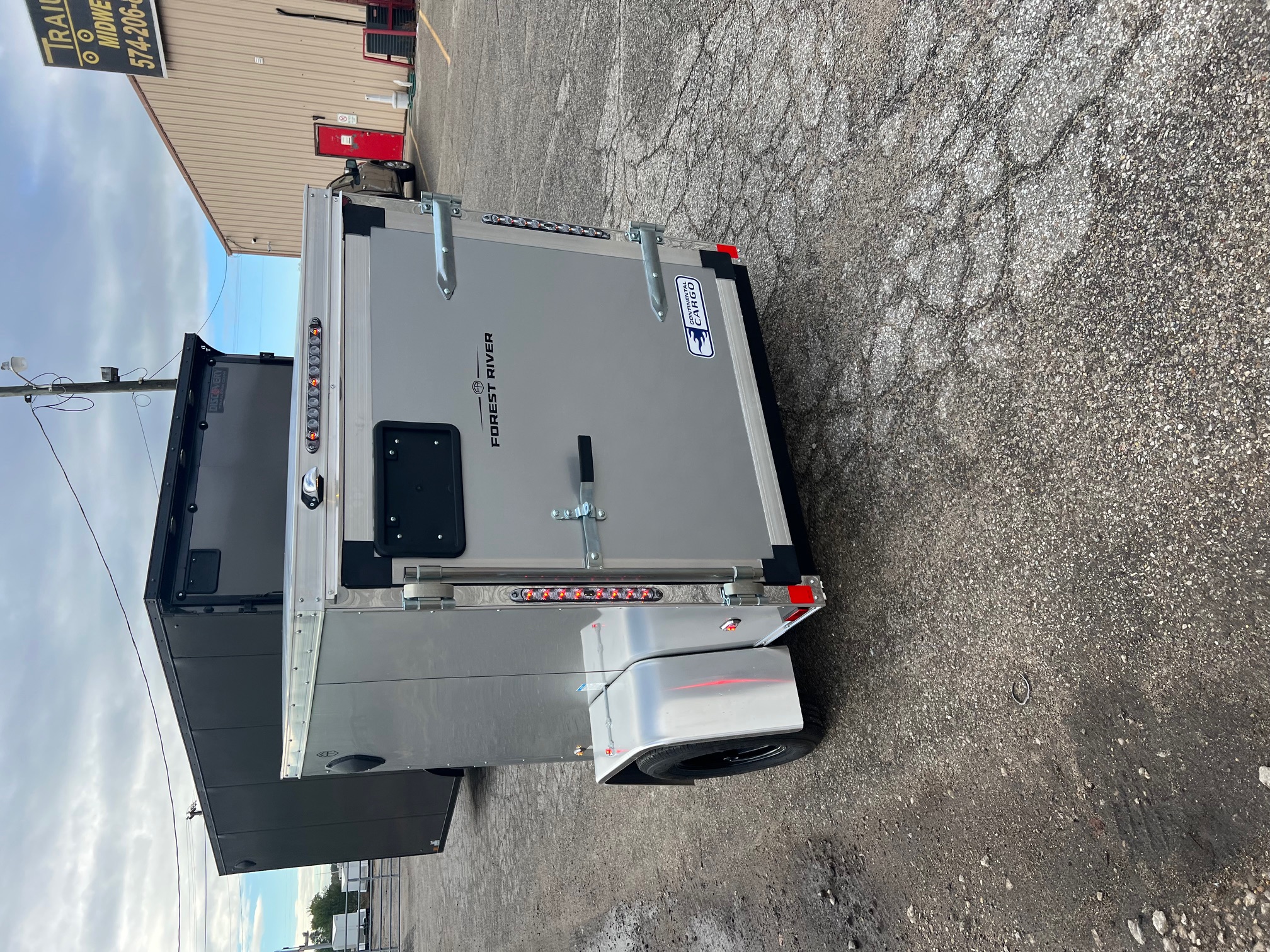 New 2026 CONTINENTAL CARGO VHW-Series 4x6 Single Axle Cargo Trailer #107670