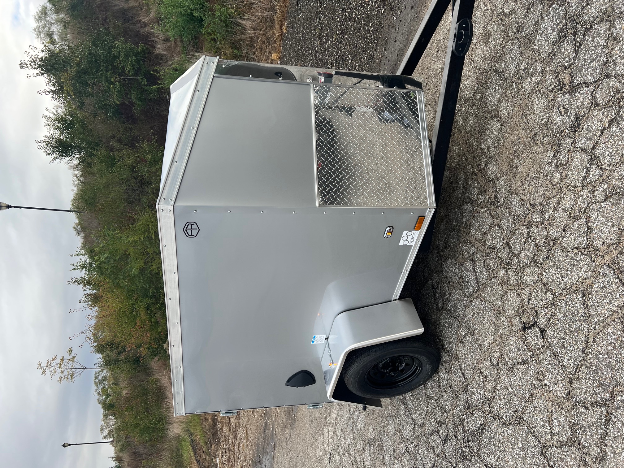 New 2026 CONTINENTAL CARGO VHW-Series 4x6 Single Axle Cargo Trailer #107670