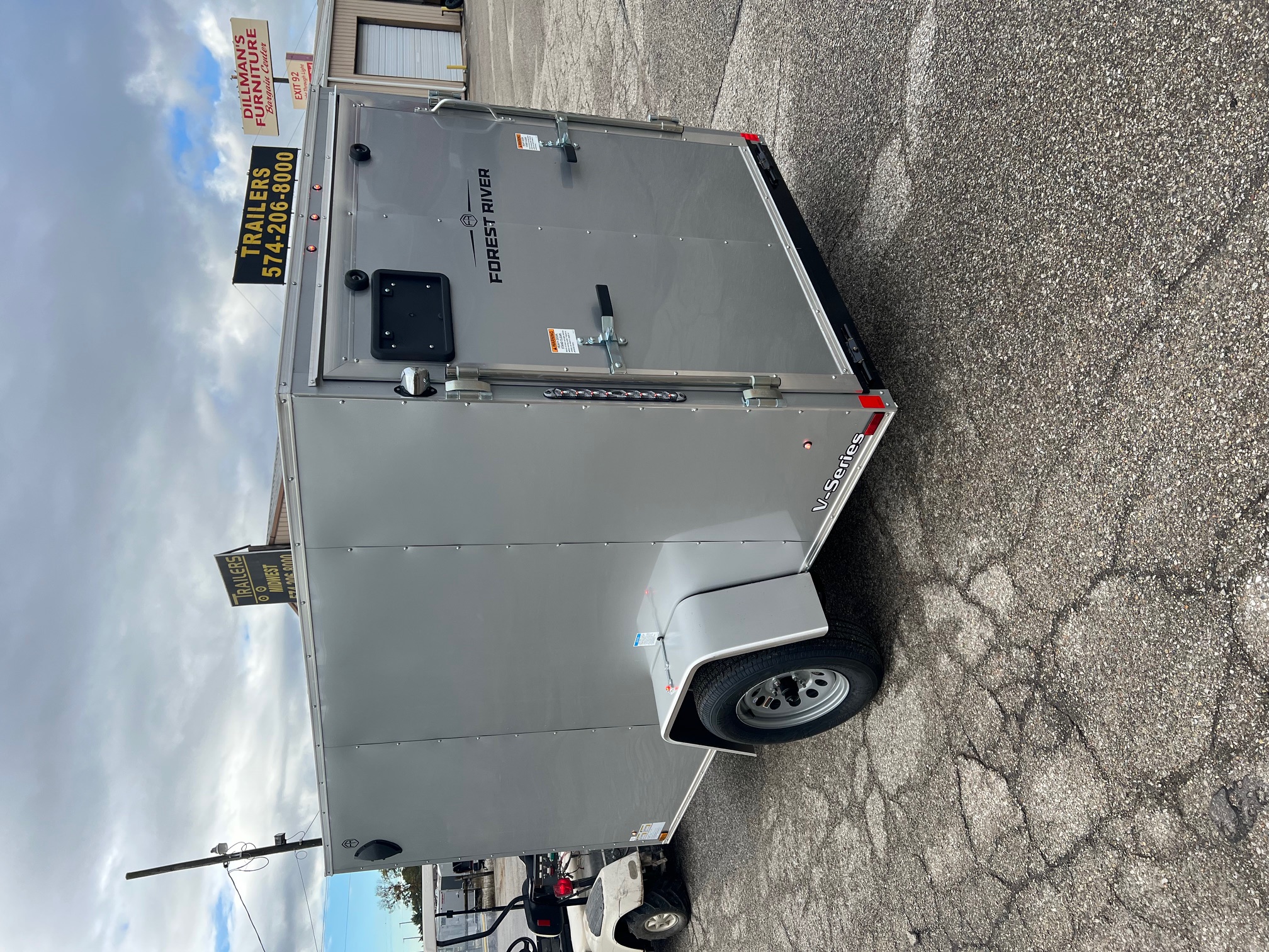 New 2026 CONTINENTAL CARGO VHECO-Series 5 x 10 Enclosed Cargo Trailer #107669