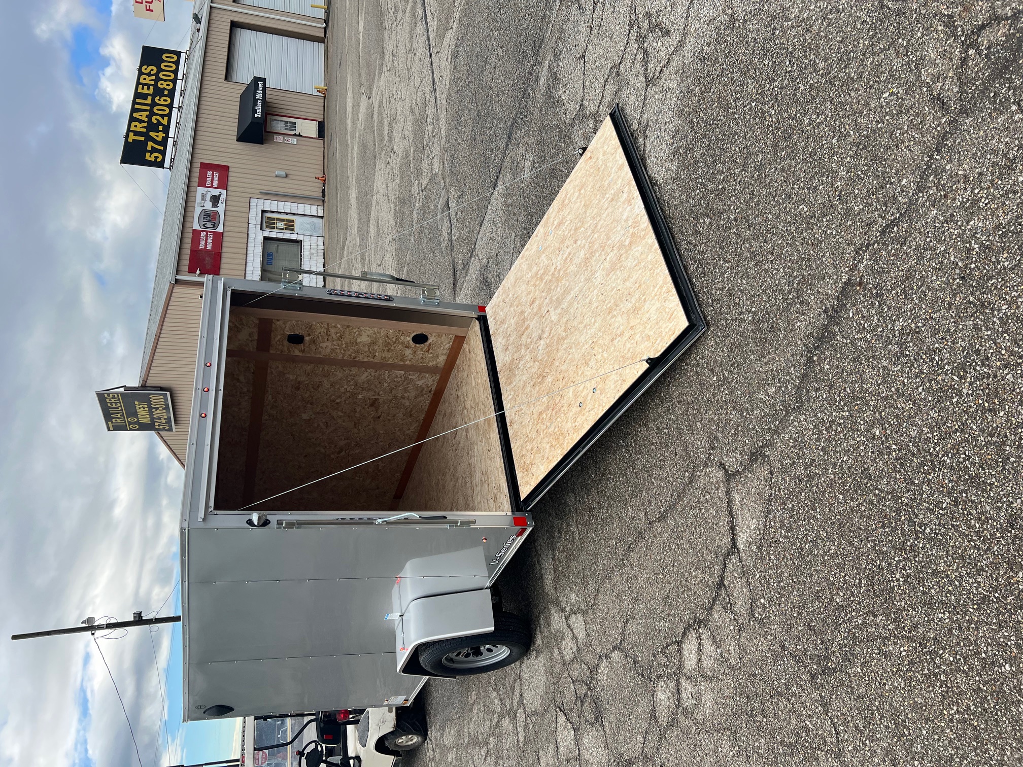 New 2026 CONTINENTAL CARGO VHECO-Series 5 x 10 Enclosed Cargo Trailer #107669