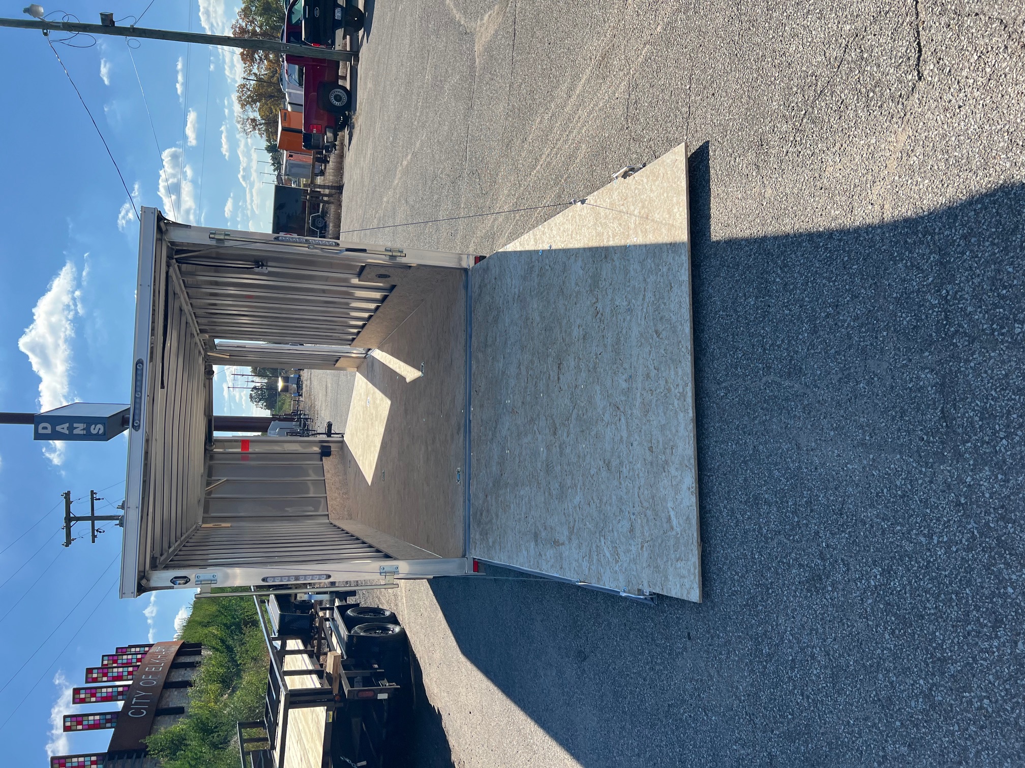 New 2026 Forest River Lighting 7 x 23 All Aluminum Snowmobile Trailer #41935