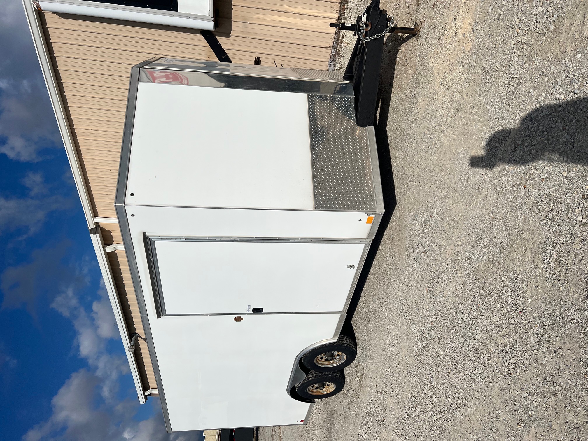 Used 2020 CROSS TRAILERS USED Alpha 8.5' x 16' 10k GVW Enclosed Cargo/Car Trailer #1007987 Car Hauler