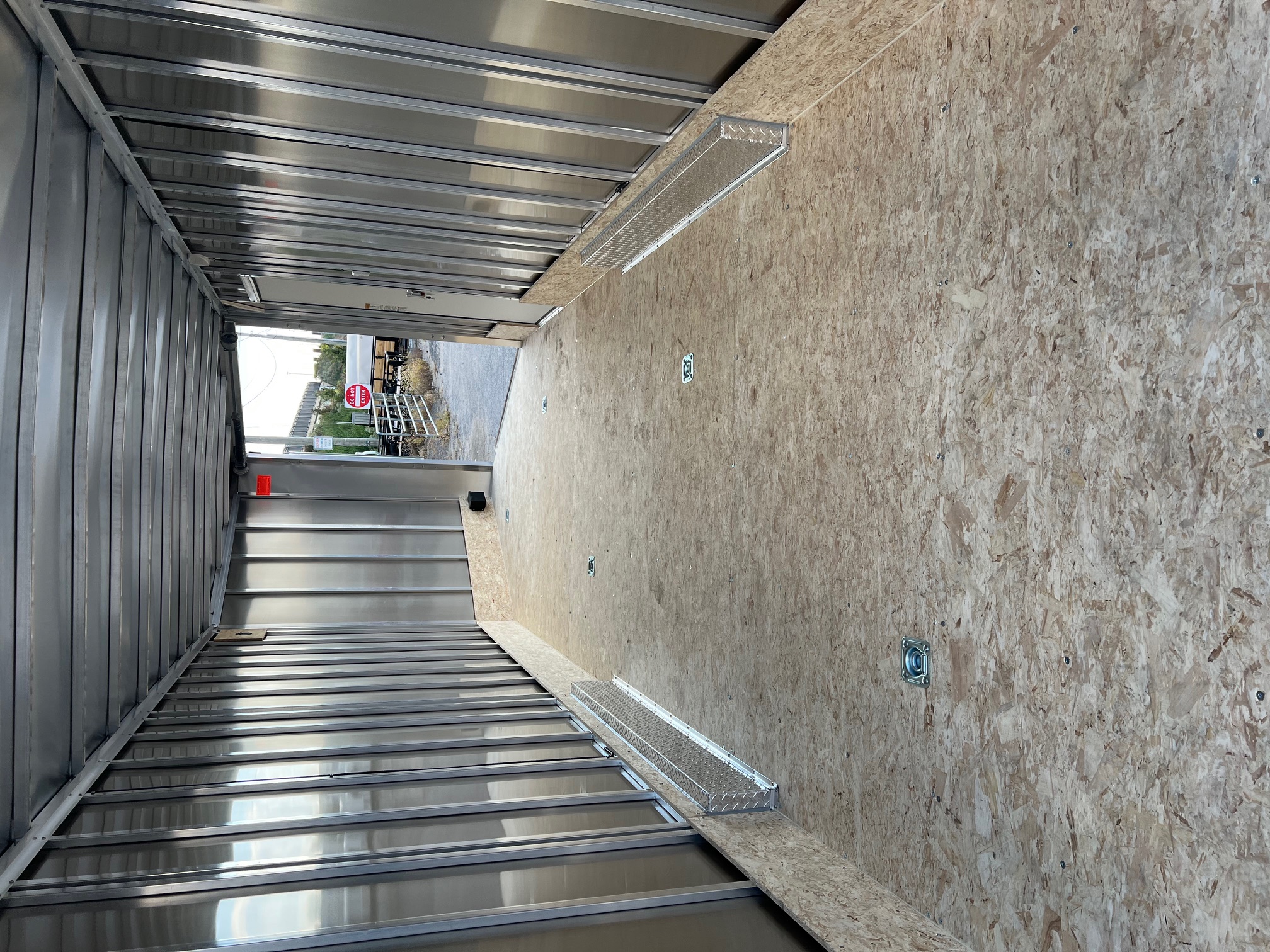 New 2026 FOREST RIVER Lighting 7.5 x 27 All Aluminum Snowmobile Trailer #41901